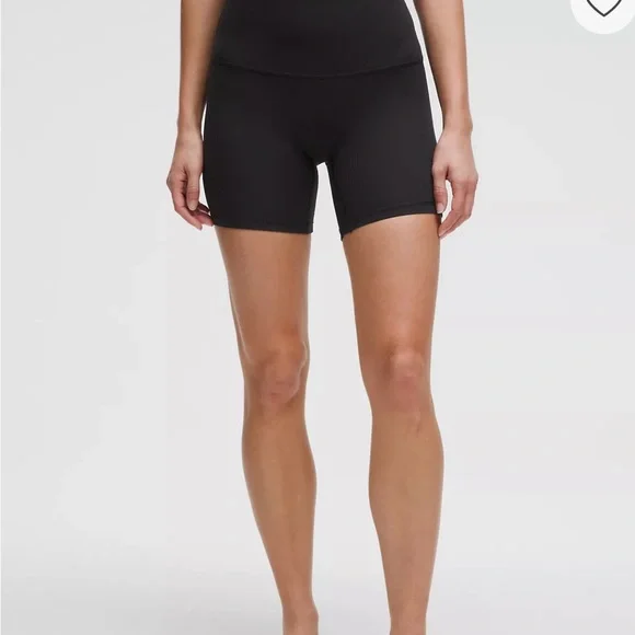 NWT Lululemon Align™ High-Rise Ribbed Short 6" - Picture 2 of 5